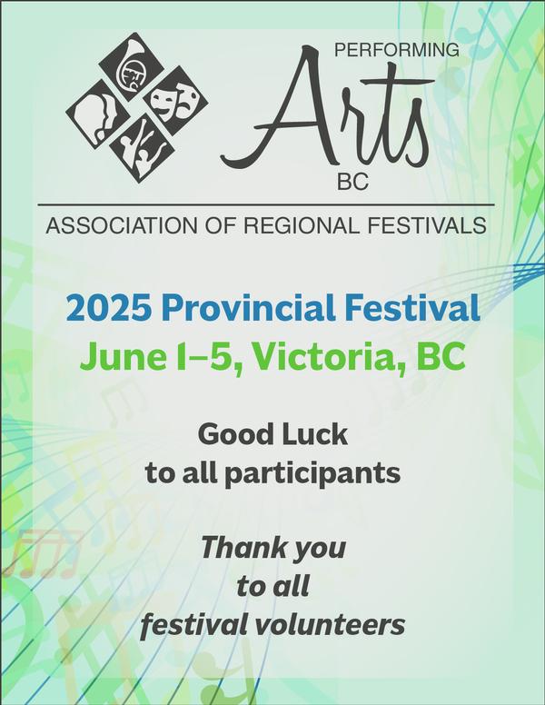 2025 BC Provincial Festival